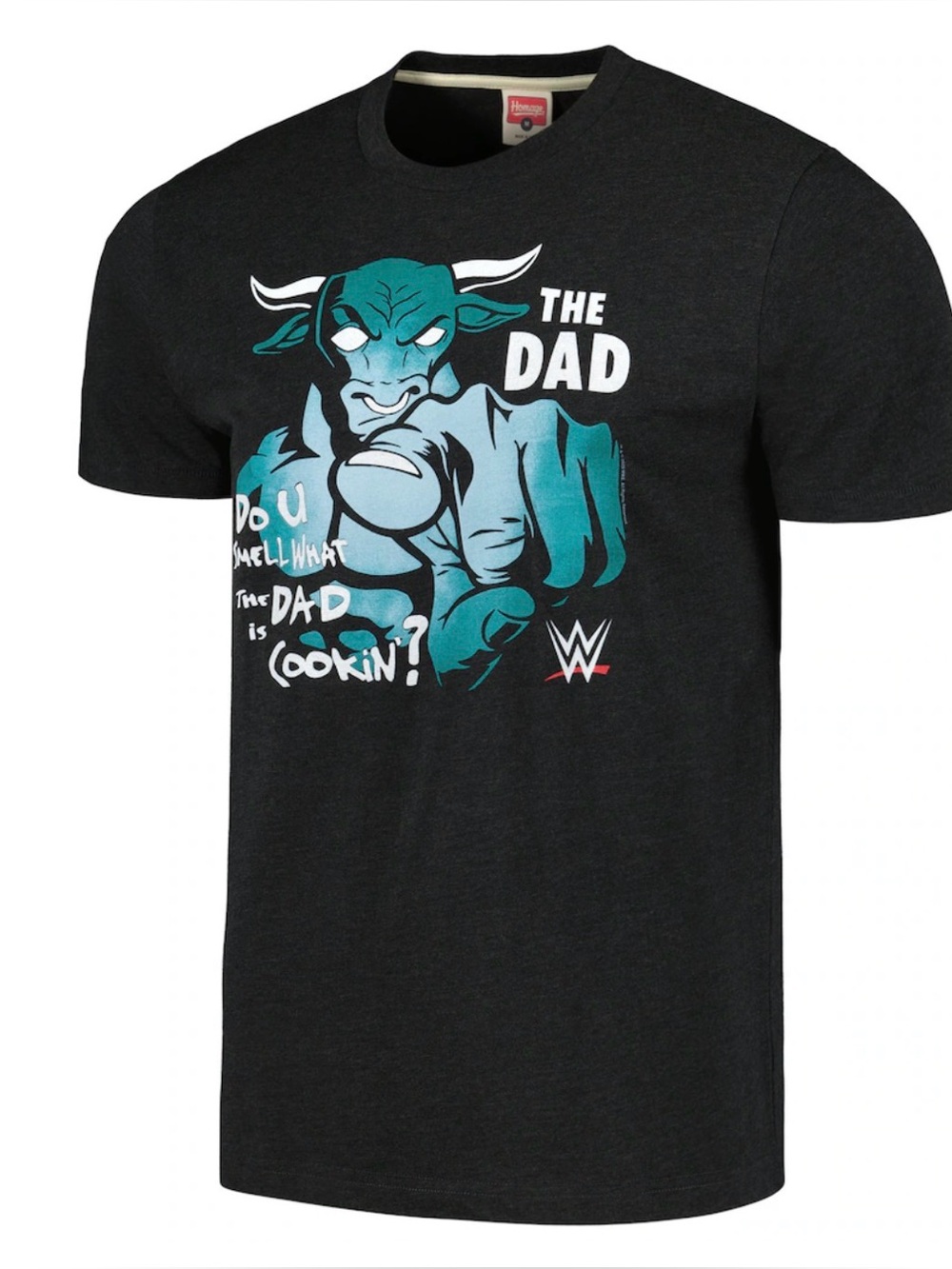 The Rock Homage Do You Smell? Tri-Blend T-Shirt - Heather Charcoal Size M NWT